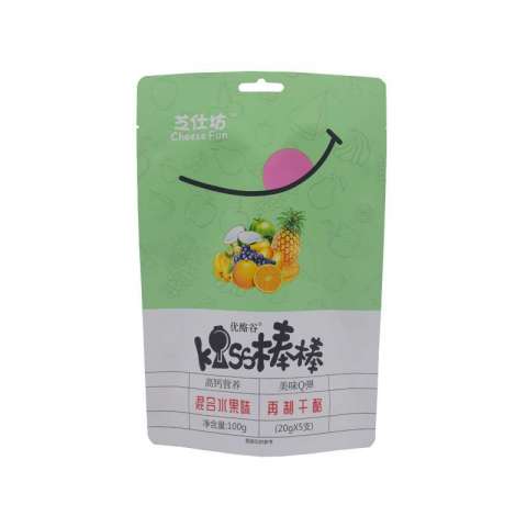 Top quality custom printed smell proof cheese packaging stand up pouch